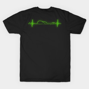 Cuatro Puertorriqueño Heartbeat T-Shirt